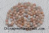 GMN514 Hand-knotted 8mm, 10mm moonstone 108 beads mala necklaces