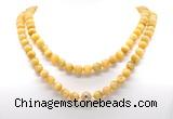 GMN8049 18 - 36 inches 8mm, 10mm grade AA golden tiger eye 54, 108 beads mala necklaces