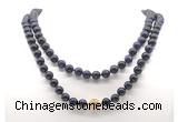 GMN8054 18 - 36 inches 8mm, 10mm purple tiger eye 54, 108 beads mala necklaces