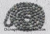 GMN912 Hand-knotted 8mm, 10mm matte kambaba jasper 108 beads mala necklaces