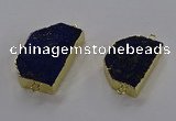NGC1433 20*25mm - 22*30mm freeform lapis lazuli connectors