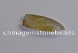 NGC5719 15*35mm - 16*45mm arrowhead citrine connectors