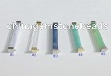 NGC7020 3*32mm cuboid  mixed gemstone connectors wholesale