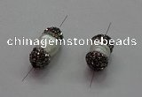 NGC7503 8*14mm - 8*20mm nuggets shell pearl connectors wholesale