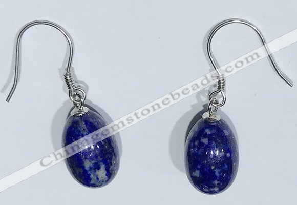 NGE421 10*14mm teardrop lapis lazuli earrings wholesale