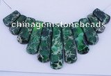 NGP103 Dyed imperial jasper gemstone pendants set jewelry wholesale