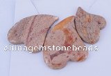 NGP105 Dyed imperial jasper gemstone pendants set jewelry wholesale