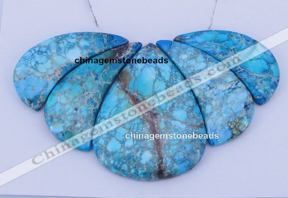 NGP106 Dyed imperial jasper gemstone pendants set jewelry wholesale