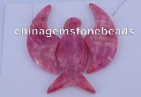 NGP109 Dyed rhodochrosite gemstone pendants set jewelry wholesale