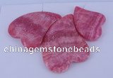 NGP110 Dyed rhodochrosite gemstone pendants set jewelry wholesale