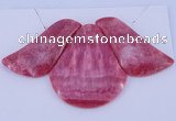 NGP112 Dyed rhodochrosite gemstone pendants set jewelry wholesale