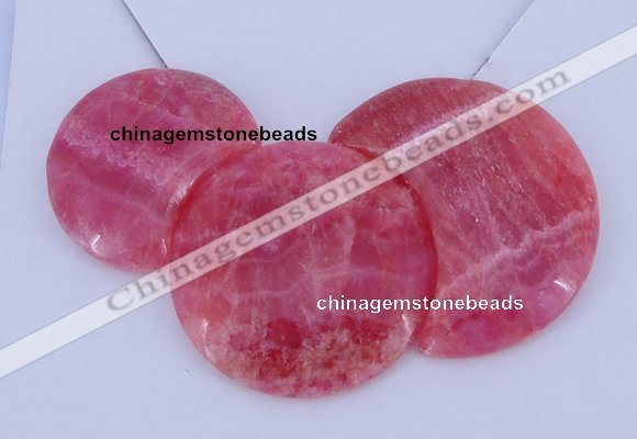 NGP114 Dyed rhodochrosite gemstone pendants set jewelry wholesale