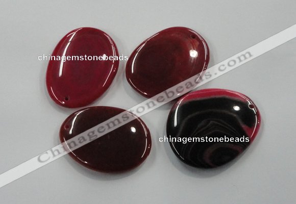 NGP1176 40*50mm - 50*60mm freeform agate gemstone pendants wholesale