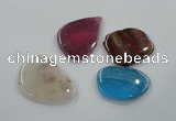 NGP1177 40*50mm - 50*60mm freeform agate gemstone pendants wholesale