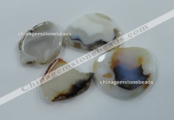 NGP1179 40*55mm - 50*75mm freeform agate gemstone pendants wholesale