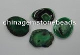 NGP1182 40*50mm - 50*60mm freeform agate gemstone pendants wholesale