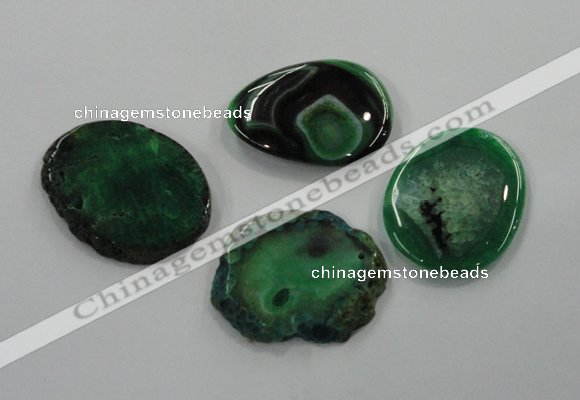 NGP1182 40*50mm - 50*60mm freeform agate gemstone pendants wholesale