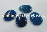 NGP1183 40*50mm - 50*65mm freeform agate gemstone pendants wholesale