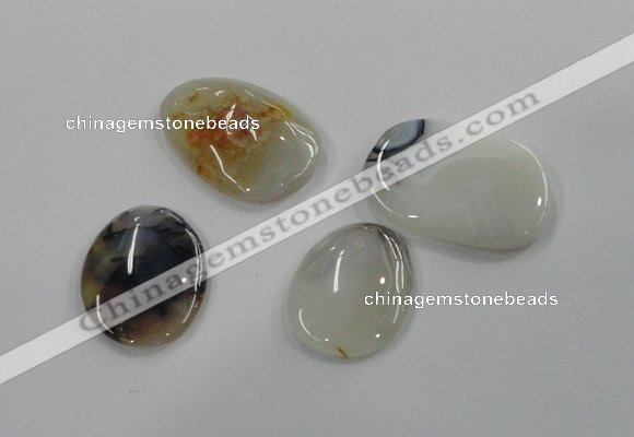 NGP1187 30*40mm - 40*50mm freeform agate gemstone pendants wholesale