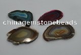 NGP1190 35*50mm - 40*70mm freeform agate gemstone pendants wholesale