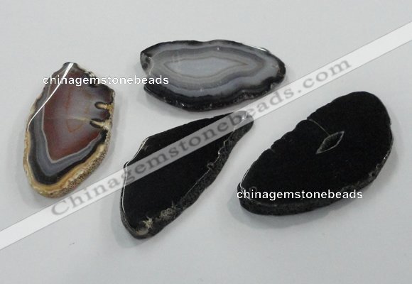 NGP1193 40*60mm - 50*70mm freeform agate gemstone pendants wholesale