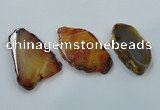 NGP1195 30*60mm - 45*75mm freeform agate gemstone pendants wholesale