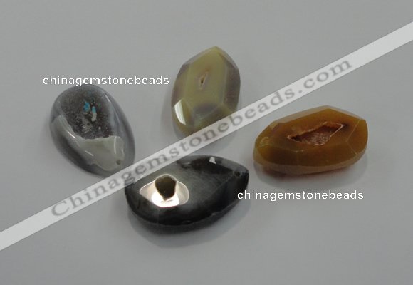 NGP1215 30*45mm - 40*50mm freeform agate gemstone pendants wholesale