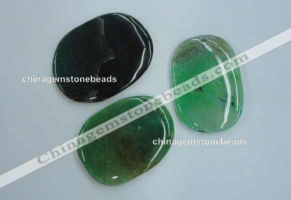 NGP1235 45*60mm - 55*65mm freeform agate gemstone pendants wholesale