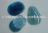 NGP1236 45*60mm - 50*70mm freeform agate gemstone pendants wholesale