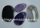 NGP1237 35*50mm - 50*70mm freeform agate gemstone pendants wholesale