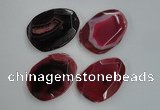 NGP1241 40*50mm - 45*55mm freeform agate gemstone pendants wholesale