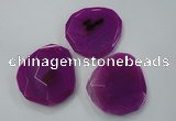 NGP1244 40*45mm - 50*55mm freeform agate gemstone pendants wholesale