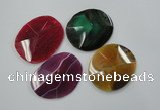 NGP1251 40*50mm - 55*60mm freeform agate gemstone pendants wholesale