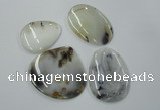 NGP1254 35*45mm - 45*55mm freeform agate gemstone pendants wholesale