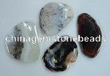 NGP1255 45*55mm - 55*65mm freeform agate gemstone pendants wholesale