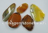 NGP1256 25*40mm - 50*65mm freeform agate gemstone pendants wholesale