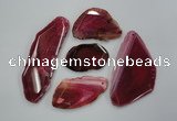 NGP1257 30*40mm - 50*70mm freeform agate gemstone pendants wholesale