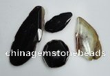 NGP1259 30*45mm - 50*80mm freeform agate gemstone pendants wholesale