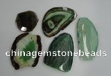 NGP1261 35*45mm - 45*70mm freeform agate gemstone pendants wholesale