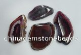 NGP1263 35*50mm - 45*65mm freeform agate gemstone pendants wholesale