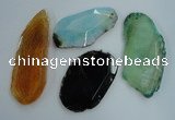 NGP1264 35*45mm - 45*65mm freeform agate gemstone pendants wholesale