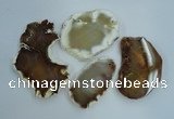 NGP1269 35*50mm - 55*75mm freeform agate gemstone pendants wholesale