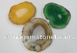 NGP1272 60*70mm - 80*90mm freeform agate gemstone pendants wholesale