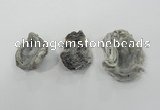 NGP1325 30*40mm - 50*60mm freeform agate gemstone pendants wholesale