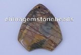 NGP146 2pcs 40*44mm fashion picasso jasper gemstone pendants