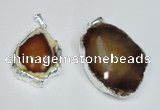 NGP1473 30*40mm - 40*50mm freeform agate gemstone pendants