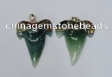 NGP1591 32*42mm - 35*45mm agate gemstone pendants