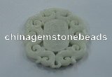 NGP1603 71*71mm Carved natural hetian jade pendants wholesale