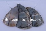 NGP17 Picasso jasper gemstone pendants set jewelry wholesale