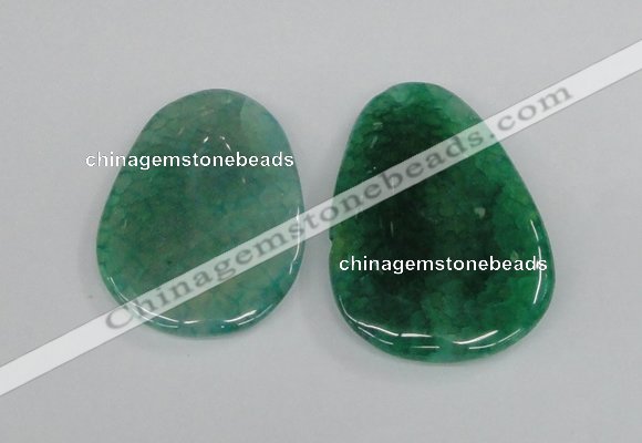 NGP1868 40*52mm - 40*58mm freeform agate gemstone pendants